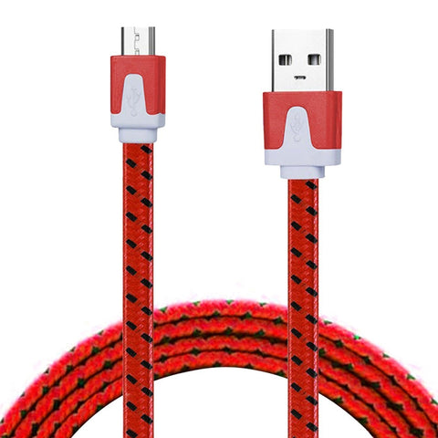 Cavo dati/ricarica da Micro USB a USB in tessuto da 2 m