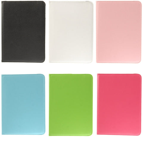 Custodia in pelle con texture litchi ruotabile a 360 gradi con supporto per visualizzazione a 2 angoli per Samsung Galaxy Tab 4 10.1 / SM-T530 / T531 / T535