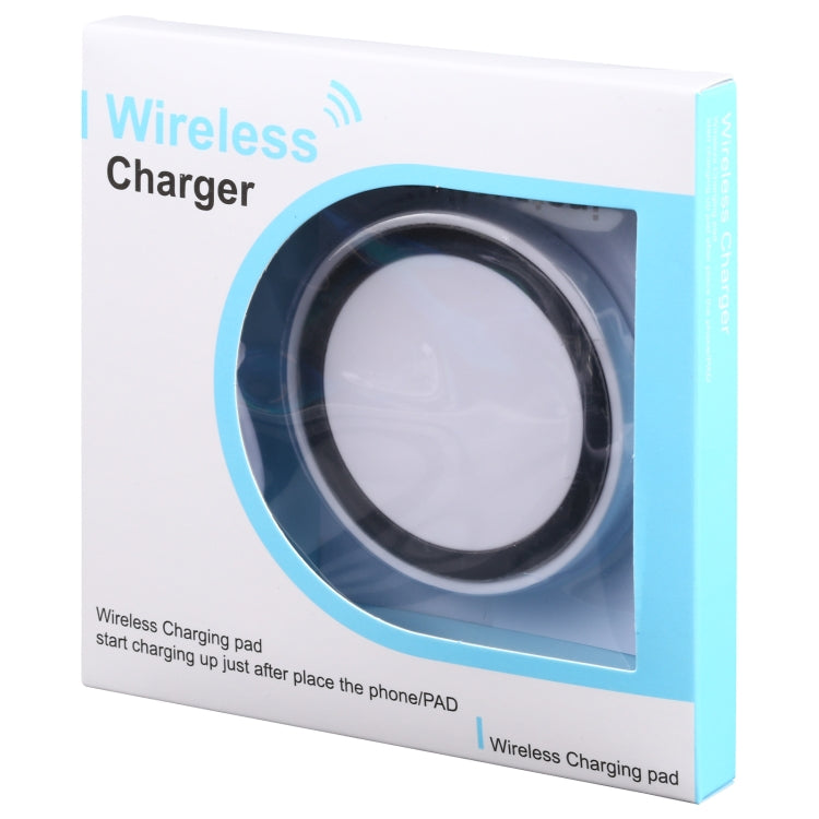 Universal QI Standard Round Wireless Charging Pad (White + Red), Black + Blue, Black + Red, White, Black + White, White + Orange, Black + Orange        ...