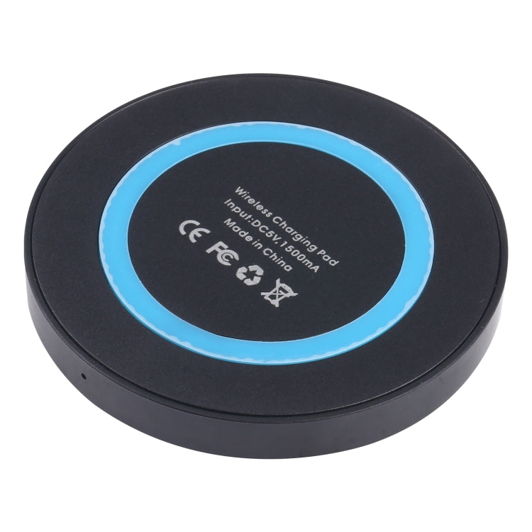Universal QI Standard Round Wireless Charging Pad (White + Red), Black + Blue, Black + Red, White, Black + White, White + Orange, Black + Orange        ...