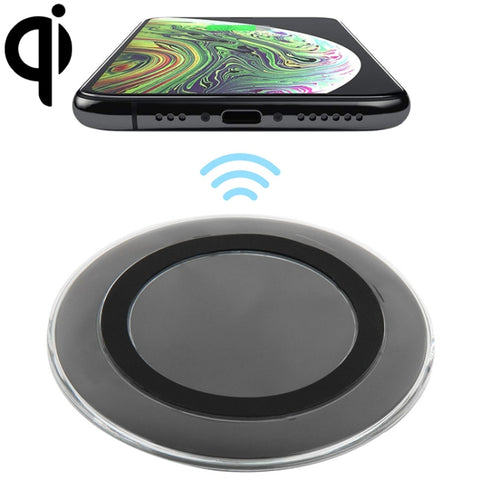 Tappetino di ricarica wireless standard A1 Qi, A1 Black, A1