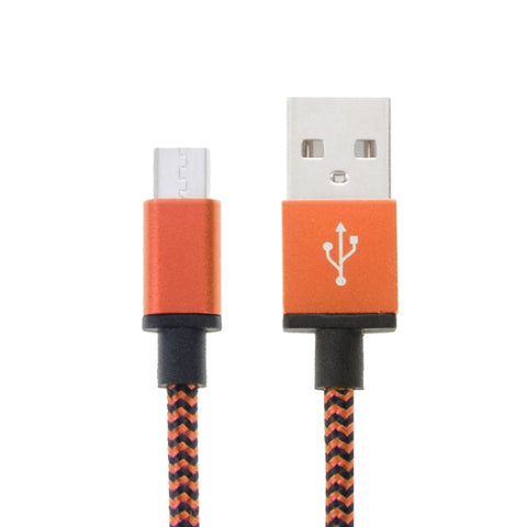 Cavo dati/caricatore da Micro USB a USB 2.0 in stile intrecciato da 2 m