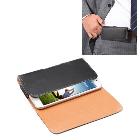 Custodia in pelle / marsupio verticale con texture Crazy Horse con stecca posteriore per Galaxy S4 / i9500