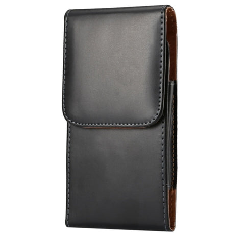 Custodia / marsupio in pelle con texture Crazy Horse verticale da 6,3 pollici con stecca posteriore per Galaxy Mega 6.3 e Mega 2 / G750F