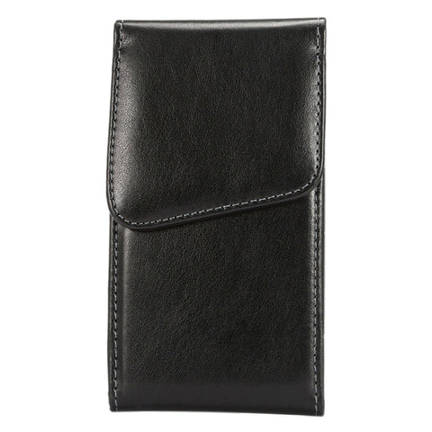Per iPhone X e Galaxy S7 / S6 / G920 e S5 / G900 e S4 / i9500 e Grand DUOS / I9082 Custodia in pelle con chiusura verticale universale da 5,2 pollici con struttura in pelle di agnello / Marsupio con stecca posteriore girevole