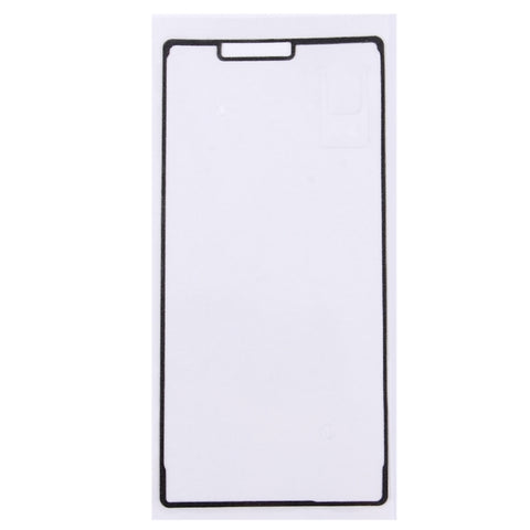 Adesivo adesivo con cornice LCD per alloggiamento anteriore per Sony Xperia Z3, For Xperia Z3 / D6653