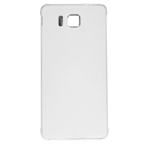 Per Galaxy Alpha / G850 Copertura completa dell'alloggiamento (alloggiamento anteriore LCD cornice cornice + cornice centrale cornice cornice piastra posteriore alloggiamento pannello obiettivo fotocamera + coperchio posteriore batteria)���������������...