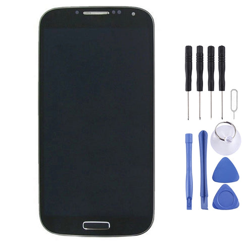 Display LCD con pannello touch e cornice per Galaxy S4 CDMA/i545