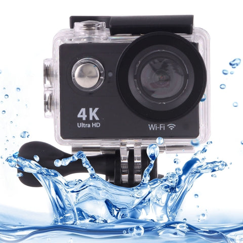 Caméra sportive WiFi H9 4K Ultra HD1080P de 12 MP avec écran LCD à 2 pouces, grand angle de 170 degrés, imperméable jusqu'à 30 m, H9 4K (jaune), H9 4K (blanc), H9 4K (argent), H9 4K (bleu), H9 4K (or), H9 4K (Rose), H9 4K (Noir)