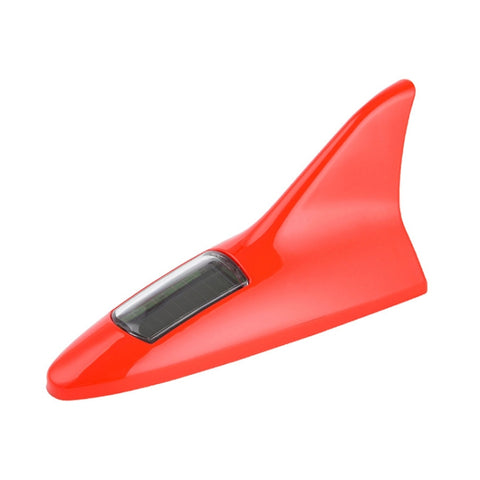 Lampe d'alarme positionnée en haut avec pinna di squalo solare, Rouge, Or, Bleu, Gris