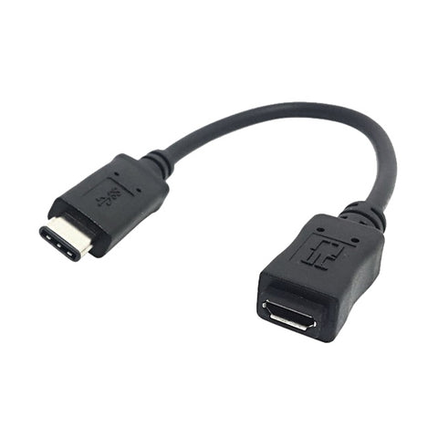CY-201 Cavo USB 3.1 tipo C maschio a micro USB 2.0 femmina per Nokia N1, lunghezza cavo: 20 cm