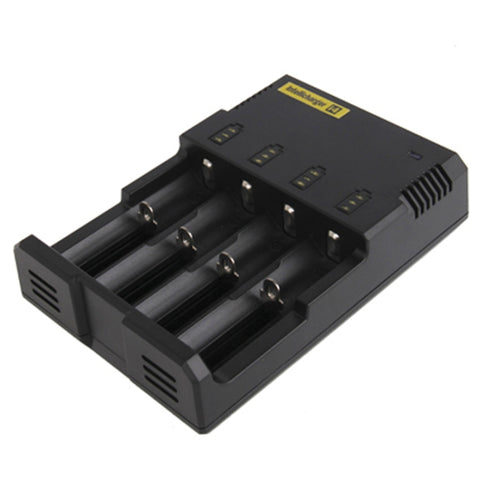 Batterie universelle pour batterie au lithium pour 26650/22650/18650/17670/18490/17500/17335/16340/14500/10440 (100 V - 240 V), i4