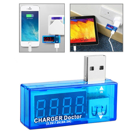 Testeur de tension USB/testeur de courant pour téléphone portable/tablette, USB Voltage-KW-201