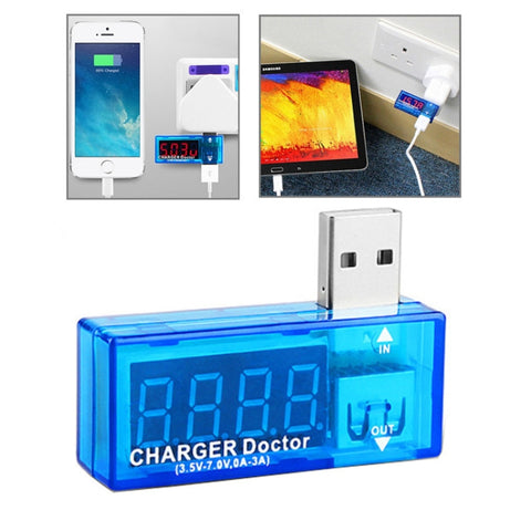 Testeur de tension USB/testeur de courant pour téléphone portable/tablette, USB Voltage-KW-201
