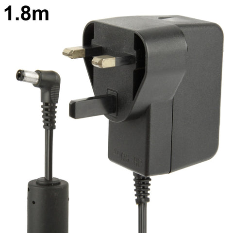 Adaptateur d'alimentation de CA 100-240 V à CC 5 V 2 A avec colonne UK de haute qualité, pointe : 5,5 x 2,5 mm, longueur de câble : 1,8 m