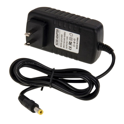 Adaptateur d'alimentation CA de 100-240 V à CC 5 V 5 A avec colonne américaine, pointe : 5,5 x 2,1 mm, longueur du câble : environ 1,2 m
