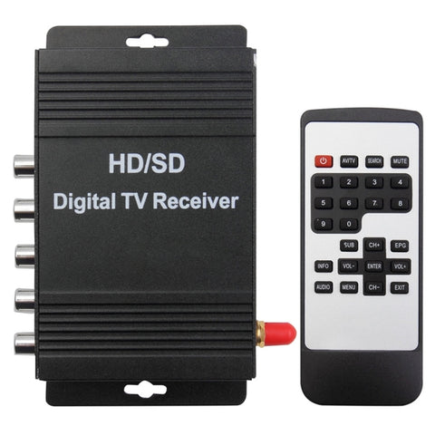 Ricevitore TV numérique mobile pour voiture ISDB-T à haute vitesse, adapté au Brésil/Pérou/Cile, etc. Marché du Sud Amérique