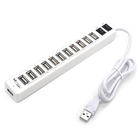 HUB USB 2.0 a 12 porte, adatto per notebook/netbook