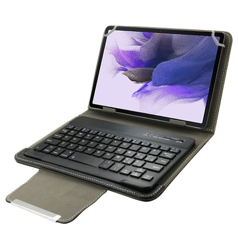 Custodia universale per tablet in pelle con tastiera Bluetooth separabile e supporto per Tablet PC da 7 pollici