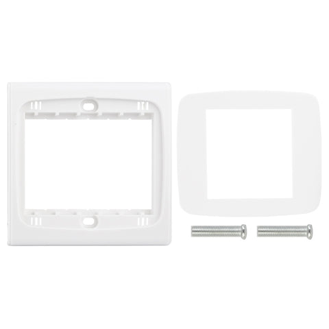 Piastra da muro con vite per inserti vuoti - 3 fori, utilisable dans tout le monde