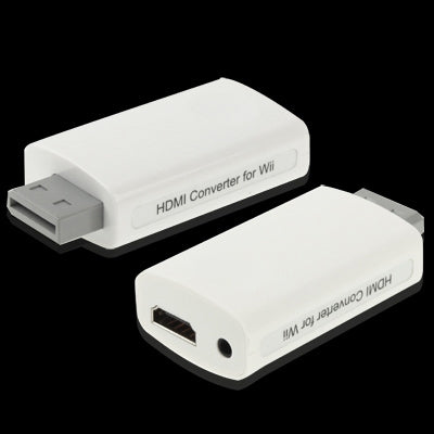 Convertisseur HDMI Full HD 1080P pour Wii, dimensions : 73 x 37 x 20 mm