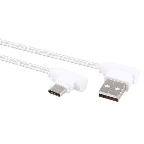 Câble de données/chargeur USB-C/Type-C 3.1 à USB 2.0 de 1,2 m 2A 90 fils dans le cadre intégré à la gomito