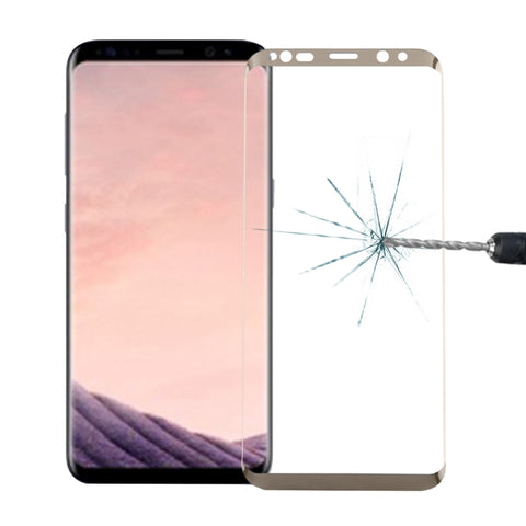Per Galaxy S8 / G950 0,3 mm 9H Durezza superficiale Proteggi schermo in vetro temperato a schermo intero con serigrafia curva 3D, For Galaxy S8 / G950