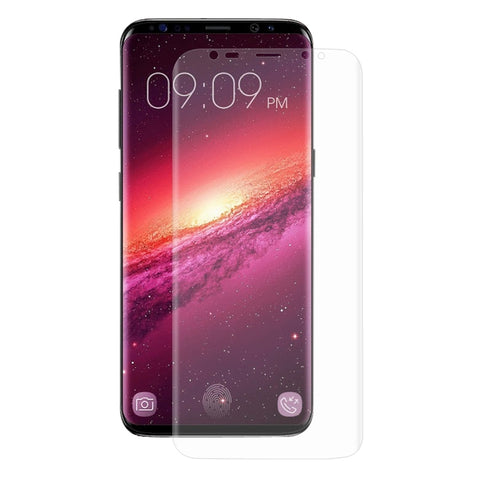 ENKAY Hat-Prince per Galaxy S9+ Pellicola proteggi schermo HD curva a caldo a schermo intero PET, For Galaxy S9+