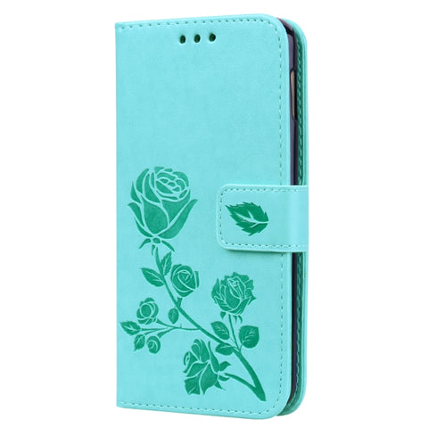 Custodia in pelle PU con chiusura orizzontale in rilievo rosa per Galaxy S10e, con supporto, slot per carte e portafoglio, For Samsung Galaxy S10e, Galaxy S10e