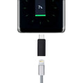 8 Pin Female to USB-C Male Metal Shell Adapter for Fast