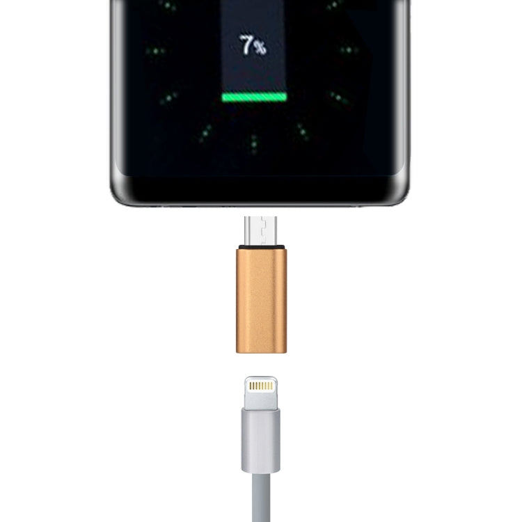 8 Pin Female to USB-C Male Metal Shell Adapter for Fast