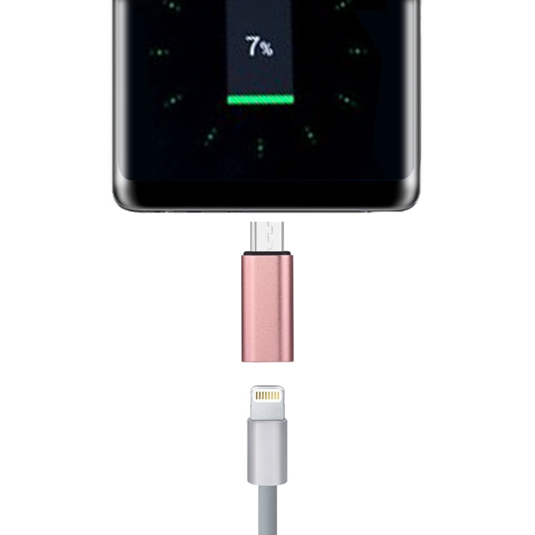 8 Pin Female to USB-C Male Metal Shell Adapter for Fast