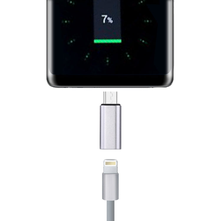 8 Pin Female to USB-C Male Metal Shell Adapter for Fast