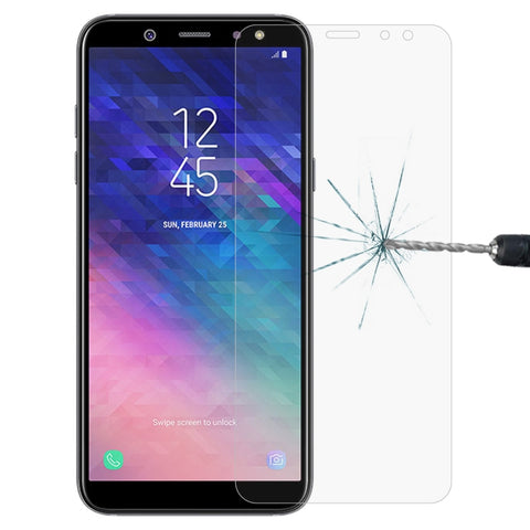 Pellicola in vetro temperato da 0,26 mm 9H 2.5D per Galaxy A6 (2018), For Galaxy A6 (2018)(1pc)