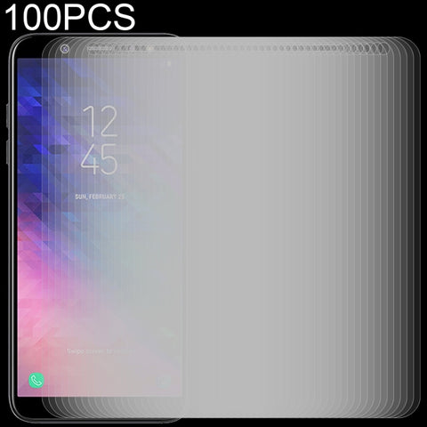 Pellicola in vetro temperato da 100 pezzi 0,26 mm 9H 2,5D per Galaxy A6+ (2018), Galaxy A6+ (2018)(100pcs)