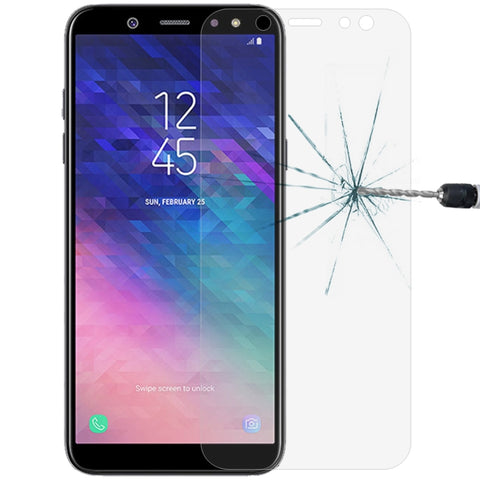 Pellicola in vetro temperato da 0,26 mm 9H 2.5D per Galaxy A6+ (2018), For Galaxy A6+ (2018)(1pc)