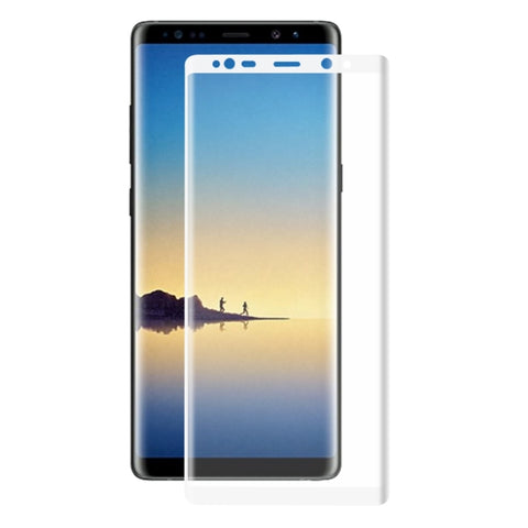 ENKAY Hat-Prince per Galaxy Note 8 0,26mm 9H Durezza superficiale Pellicola per schermo in vetro temperato curvo a schermo intero antideflagrante 3D, For Galaxy Note 8