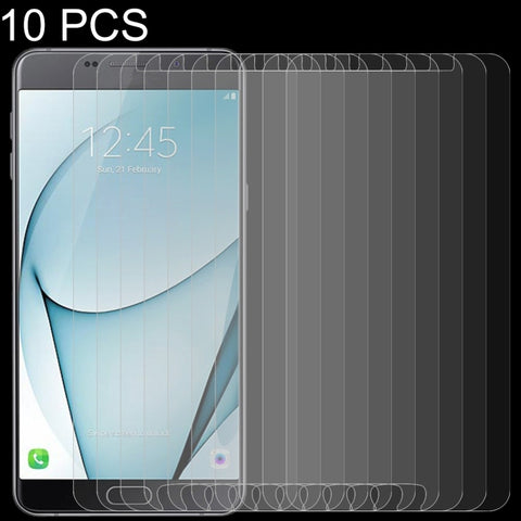 Pellicola in vetro temperato da 10 pezzi 0,26 mm 9H 2,5D per Galaxy A9 Pro (2016), For Galaxy A9 Pro (2016)(10 PCS)