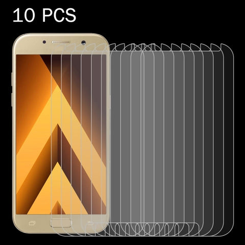 10 pezzi per Galaxy A5 (2017) / A520 0,26 mm 9H Durezza superficiale 2,5D Pellicola per schermo temperato in vetro temperato antideflagrante, For Galaxy A5 (2017) / A520