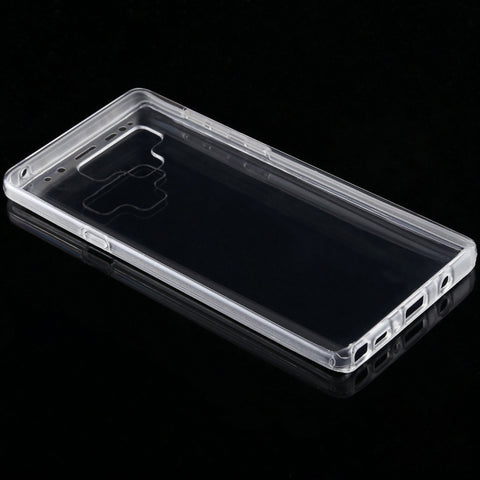 Custodia in PC + TPU trasparente ultrasottile fronte-retro da 0,75 mm per Galaxy Note9, For Note9