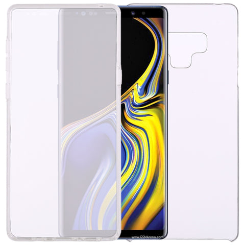 Custodia in PC + TPU trasparente ultrasottile fronte-retro da 0,75 mm per Galaxy Note9, For Note9
