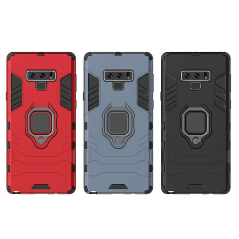 Custodia protettiva antiurto per PC + TPU con supporto ad anello magnetico per Galaxy Note9, For Galaxy Note9