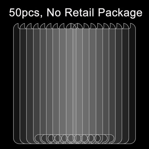50 PZ Per Galaxy A3 (2017) / A320 0,26mm 9H Durezza superficiale 2.5D Pellicola per schermo in vetro temperato antideflagrante, 50pcs
