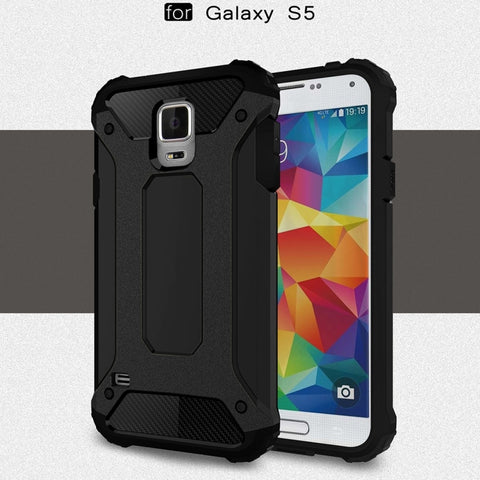 Per Galaxy S5 / G900 Custodia combinata TPU + PC Tough Armor, For Galaxy S5 / G900