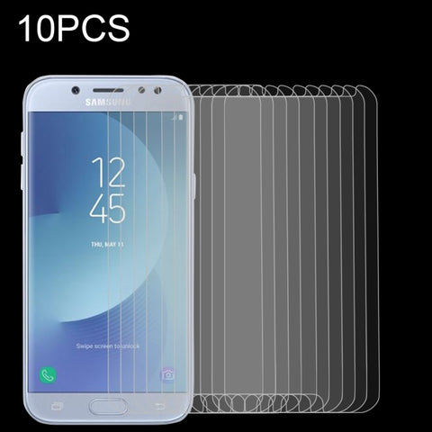 10 pezzi per Galaxy J5 (2017) (versione UE) 0,26 mm 9H Durezza superficiale 2,5D Pellicola per schermo in vetro temperato a schermo intero antideflagrante, For Galaxy J5 (2017) (EU Version)(10 PCS)