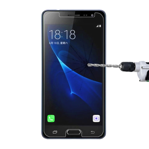 1 PZ Per Galaxy J3 (2017) (versione UE) 0,26 mm 9H Durezza superficiale 2,5D Pellicola per schermo in vetro temperato a schermo intero antideflagrante, For Galaxy J3 (2017) (EU Version)(1 PC)