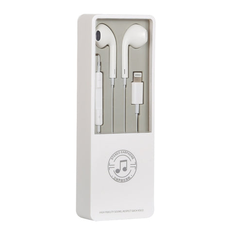Auricolare musicale stereo con interfaccia a 8 pin, Stereo Music Earphone