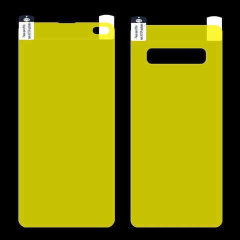 ENKAY Hat-Prince 0.1mm 3D Protezione per schermo intero Pellicola idrogel antideflagrante Fronte + Retro per Galaxy S10+, TPU+TPE+Materiale PET, Galaxy S10+