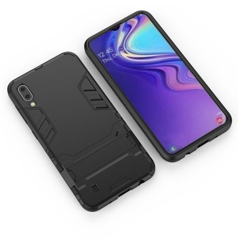 Custodia antiurto in PC + TPU per Galaxy M10, con supporto, Galaxy M10, For Samsung Galaxy M10