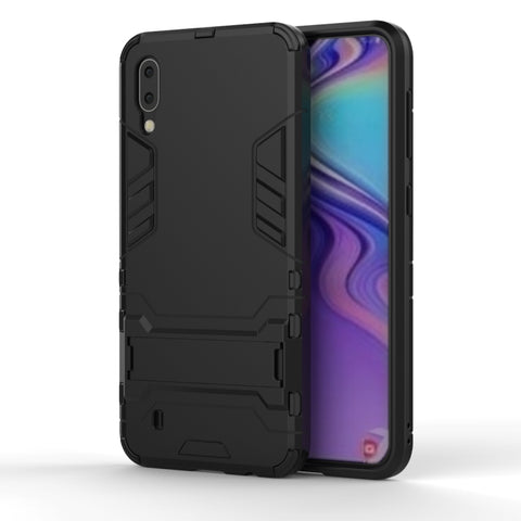Custodia antiurto in PC + TPU per Galaxy M10, con supporto, Galaxy M10, For Samsung Galaxy M10